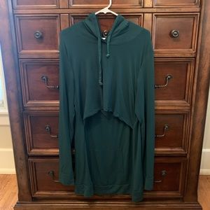 Latched mama green nursing hoodie